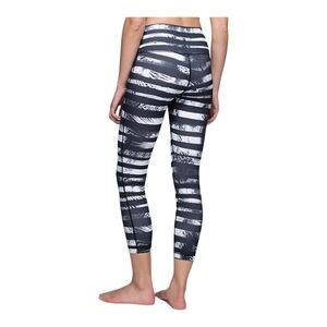 Lululemon Shady Palms Black and White Leggings​​​​